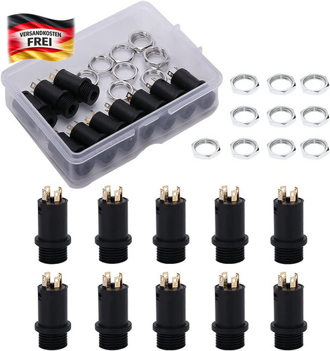 5mm stereo klinkenbuchse - 3.5mm,