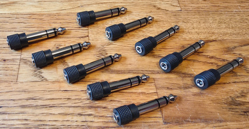 10x phono stereo adapter 5mm - phono, 3,5mm