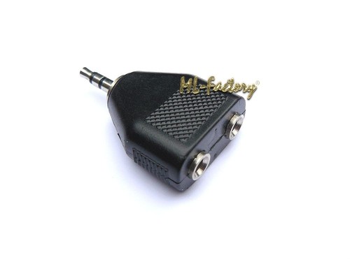 Adapter mini klinken - adapter, 2x