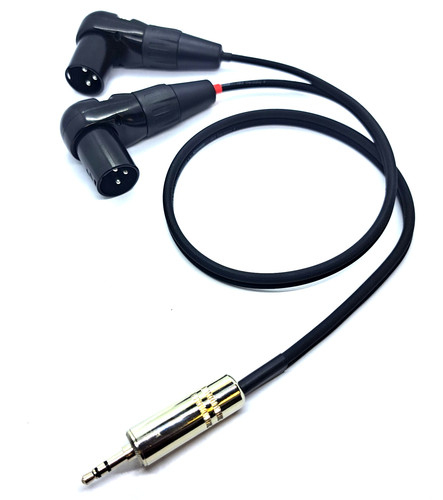 Miniklinke auf 2 x xlr - miniklinke,