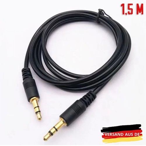 Audio aux kabel - 3,5mm, klinken