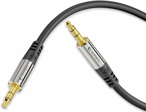 15m aux kabel 5mm klinken - aux,