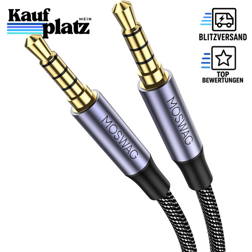 Aux kabel 5mm klinke - kabel, 3,5mm